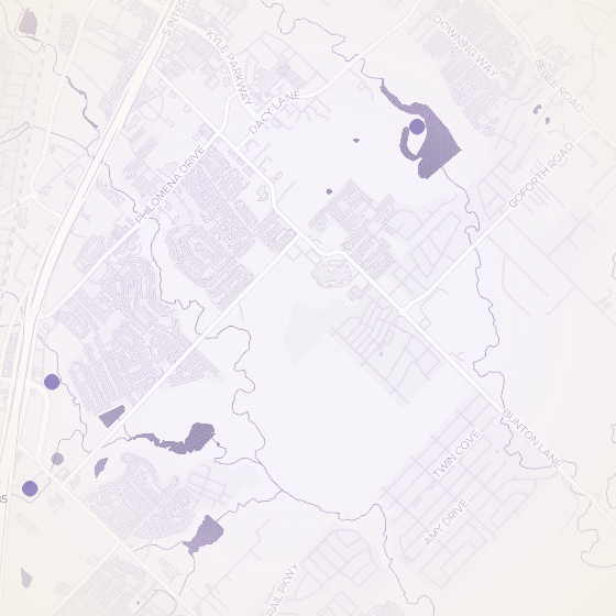 Interactive map of Kyle, Austin