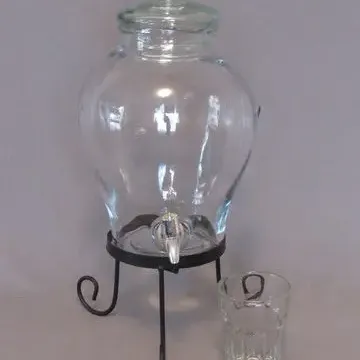 Glass Beverage Dispenser Rental