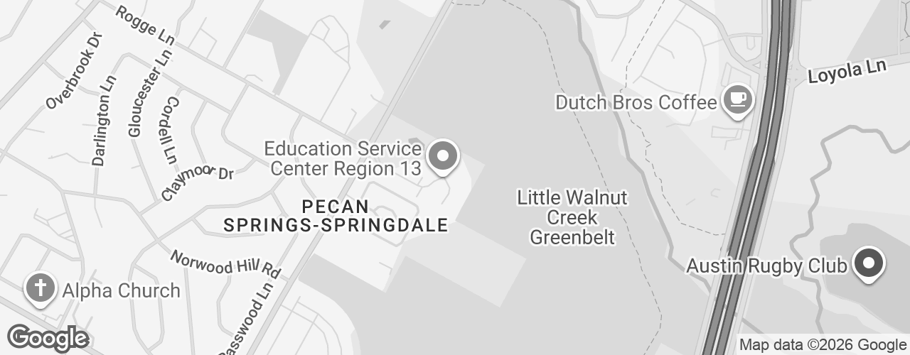 Map banner of Region 13 Service Center