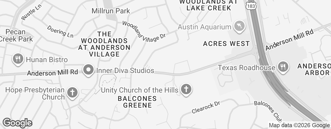 Map banner of Bethany United Methodist Church