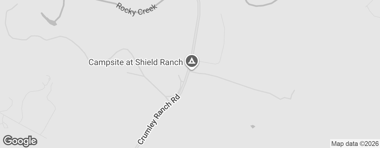 Campsite at Shield Ranch