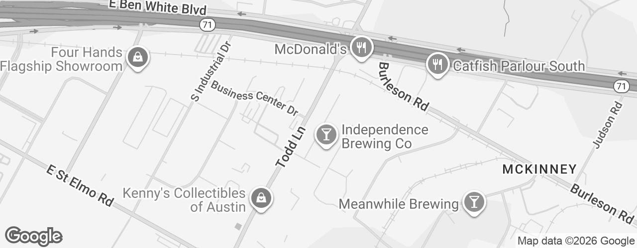 Map banner of Independence Brewing