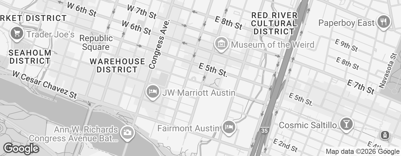 Map banner of Marriott Hotel